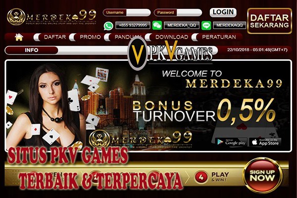 Merdeka99 Situs PKV Games Terbaik Indonesia